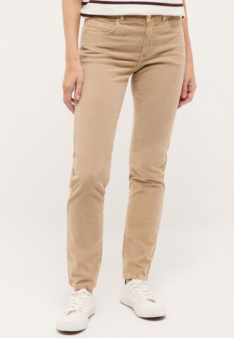 Angels Slim fit Pants 'Cici' in Beige: front