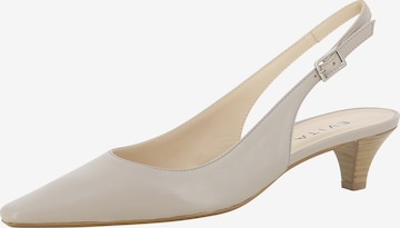 EVITA Slingpumps 'LIA' in Beige: voorkant