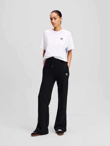 regular Pantaloni di Karl Lagerfeld in nero