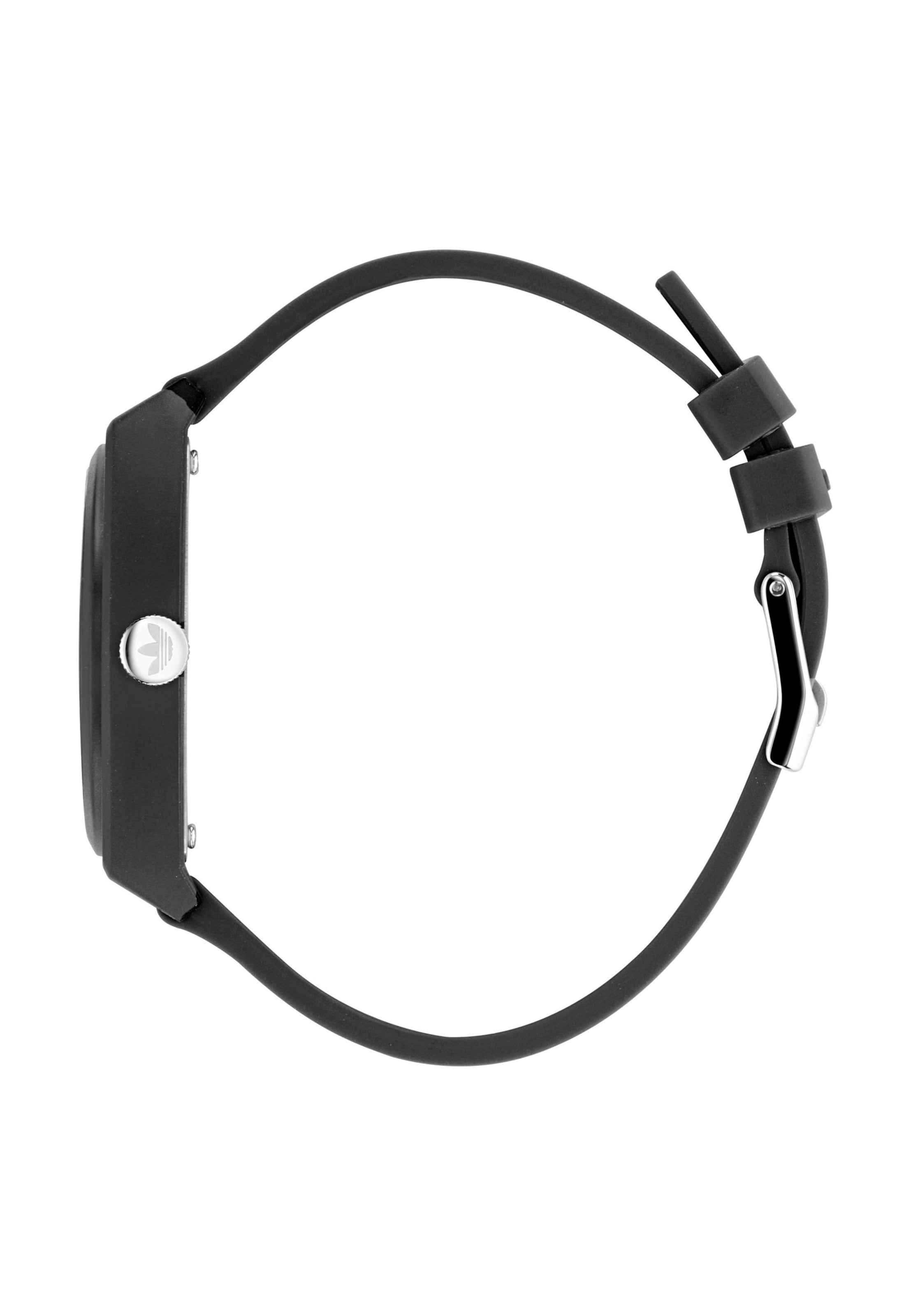 ADIDAS ORIGINALS Analoog horloge 'Project Two' in Zwart