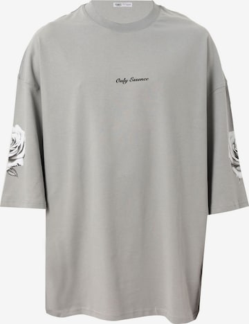 VAMOS CLO Majica | siva barva: sprednja stran