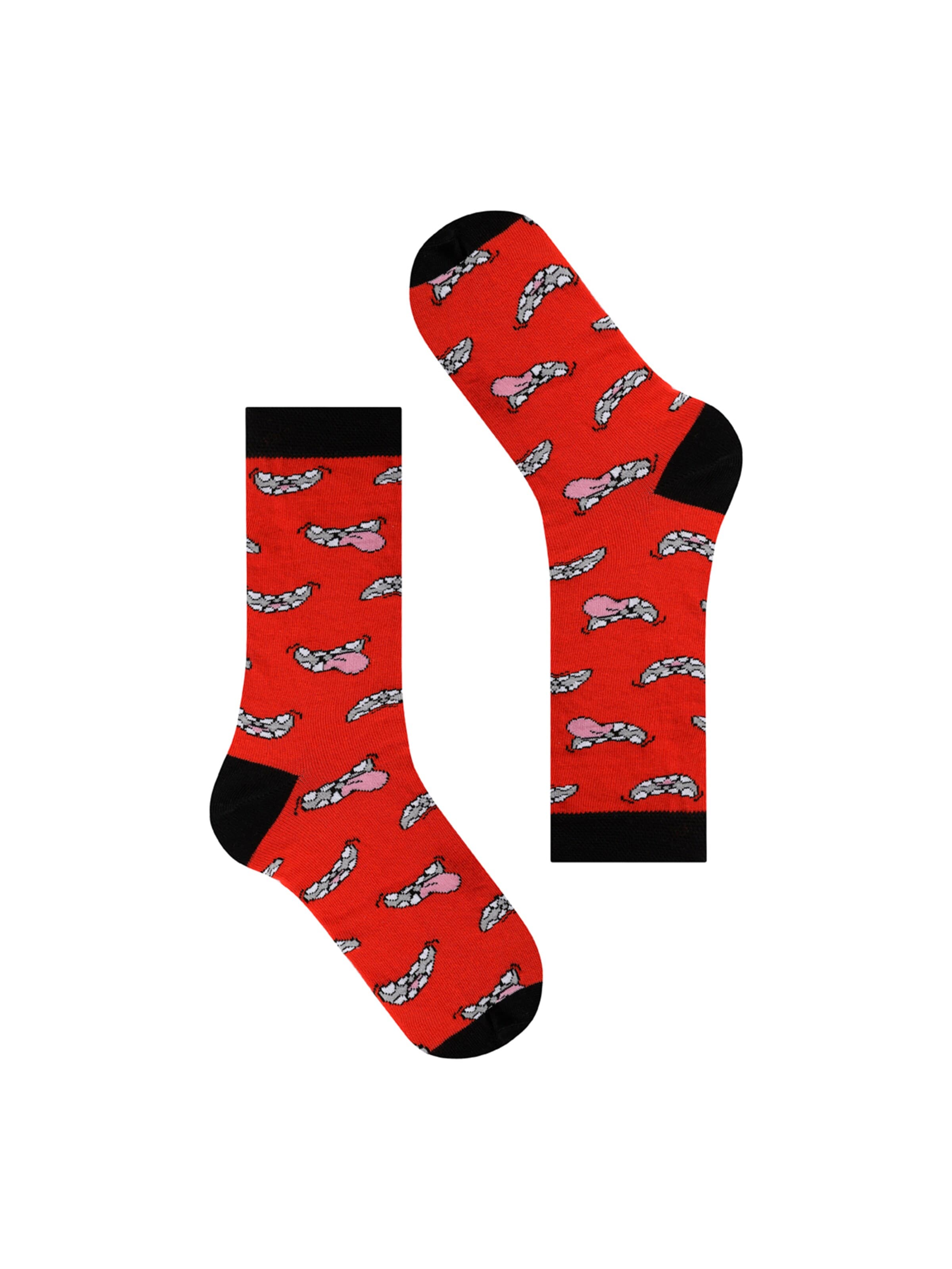 Crea Socks Sokken 'Puff' in Gemengde kleuren