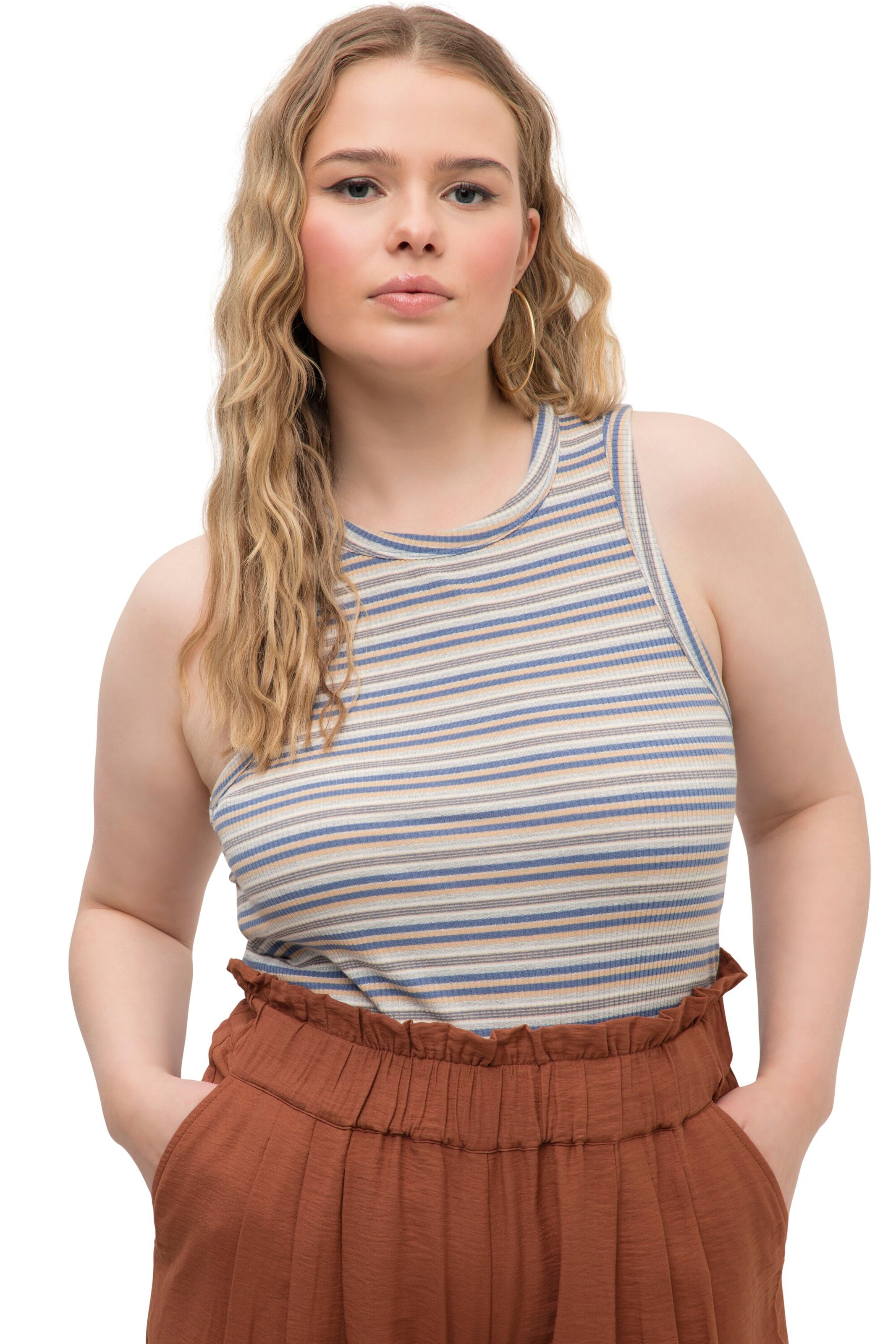 Studio Untold Top in Beige: Vorderseite