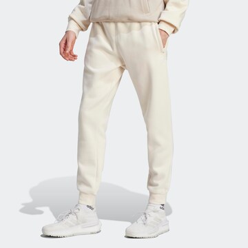 Effilé Pantalon 'Adicolor Seasonal Archive' ADIDAS ORIGINALS en beige : devant