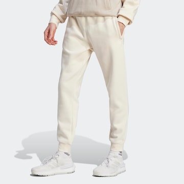 ADIDAS ORIGINALS Tapered Trousers 'Adicolor Seasonal Archive' in Beige: front