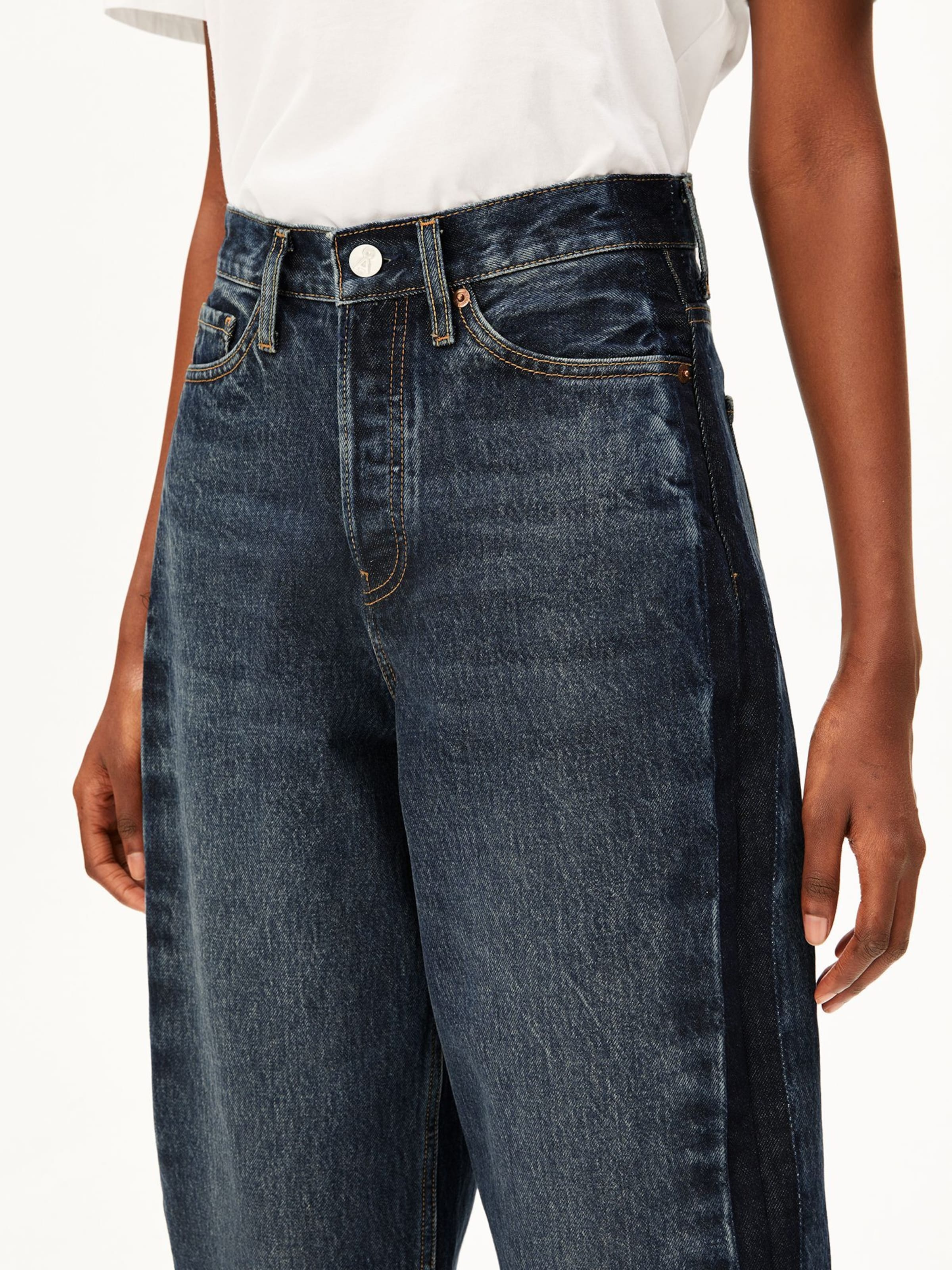 ARMEDANGELS Loosefit Jeans 'BAARLY' BARREL in Blau