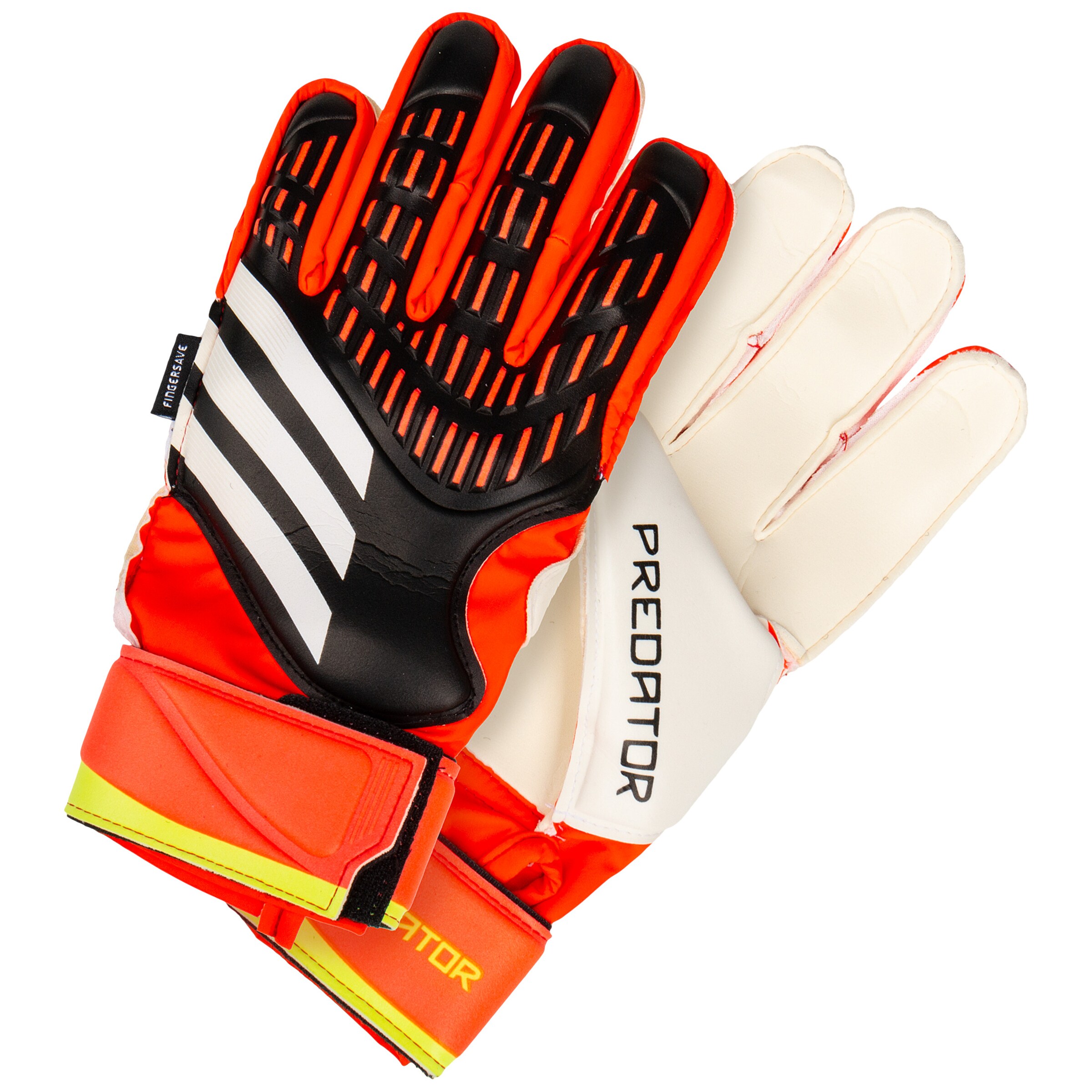 ADIDAS PERFORMANCE Sports gloves 'Predator' in Orange: front