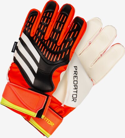 ADIDAS PERFORMANCE Sporthandschuhe 'Predator' in beige / neongelb / orange / schwarz, Produktansicht