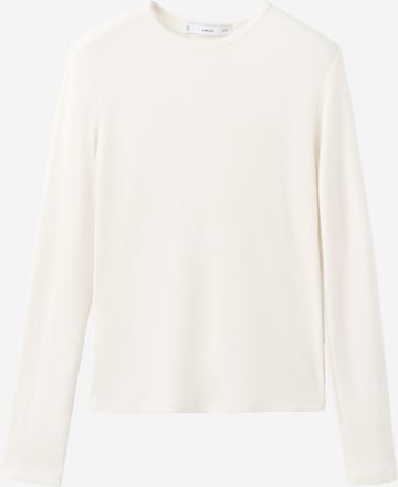 MANGO T-shirt 'LILOCA' i vit: framsida