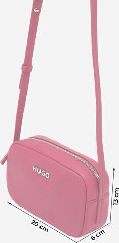 HUGO Red Чанта с презрамки 'Chris' в розово