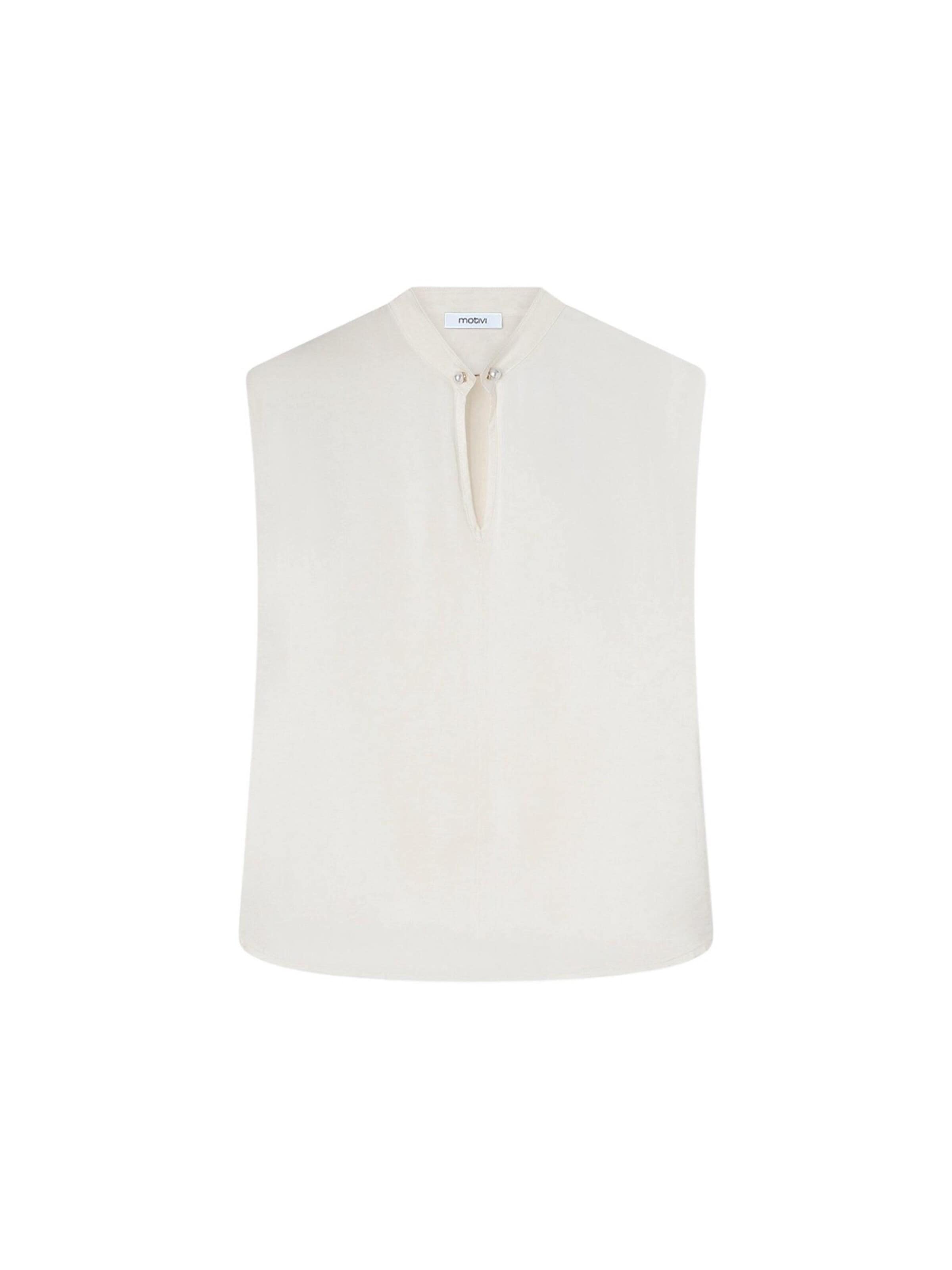 MOTIVI - Blusa en blanco: frente