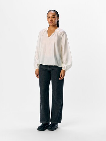 OBJECT Bluza 'OBJHeidi' | bela barva
