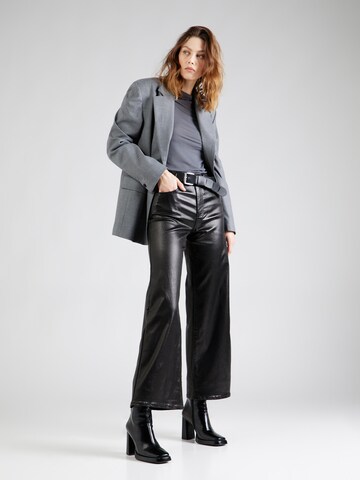 Wide leg Jeans di Gina Tricot in nero