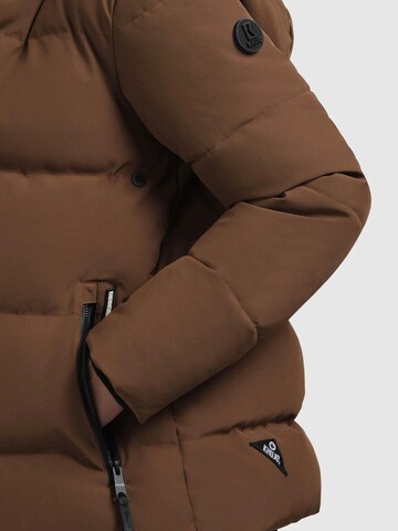 khujo Jacke 'Fanc2-YM' in Braun