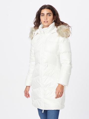 Calvin Klein Wintermantel in Wit: voorkant