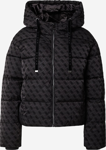 GUESS Jacke 'DAISY' in Schwarz, Schwarzmeliert ABOUT YOU