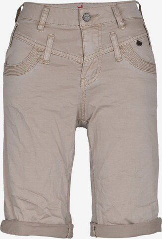 Buena Vista Regular Broek in Beige: voorkant