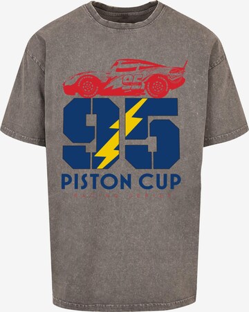 ABSOLUTE CULT T-Shirt 'Cars - Piston Cup 95' in Grau: predná strana