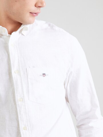 GANT Regular fit Overhemd in Wit