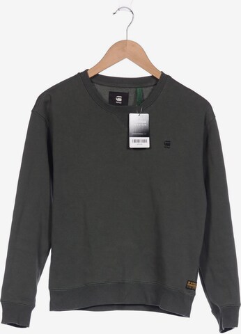 G-Star RAW Sweatshirt & Zip-Up Hoodie in M in Green: front