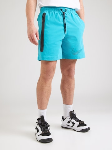 mėlyna Nike Sportswear Standartinis Kelnės: priekis