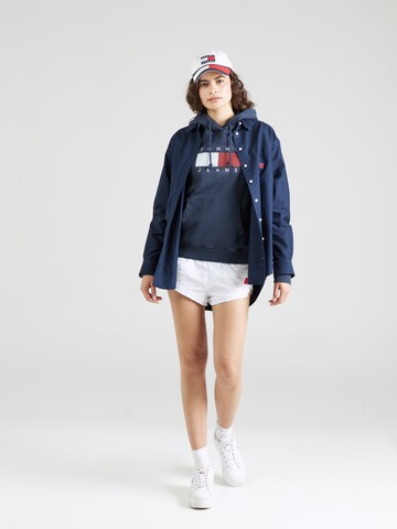 mėlyna Tommy Jeans Megztinis be užsegimo