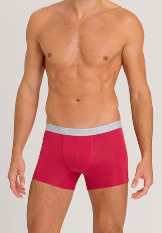 Hanro Boxershorts ' Cotton Essentials ' in Grijs: voorkant