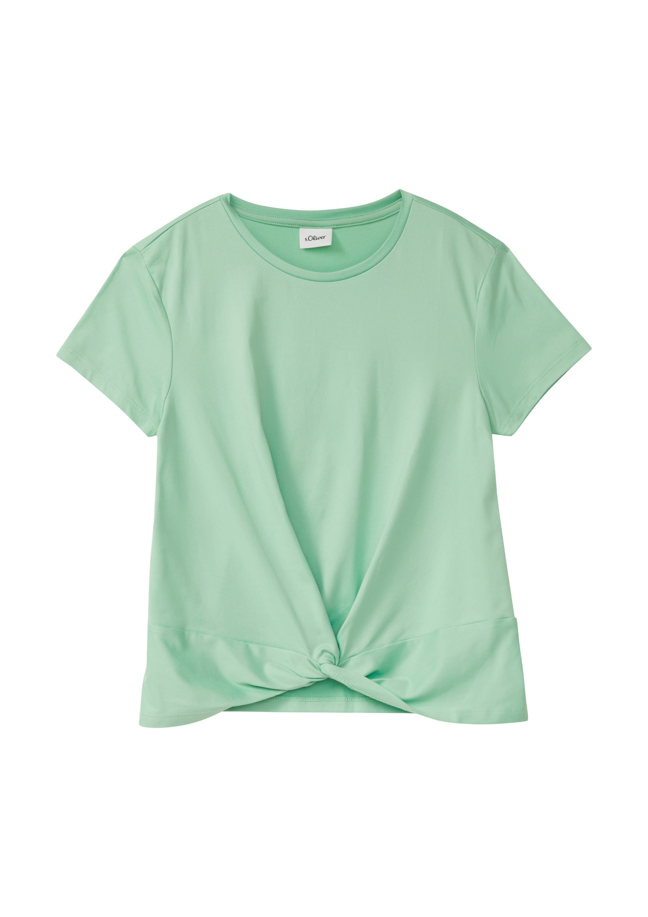 T-Shirt s.Oliver en vert : devant