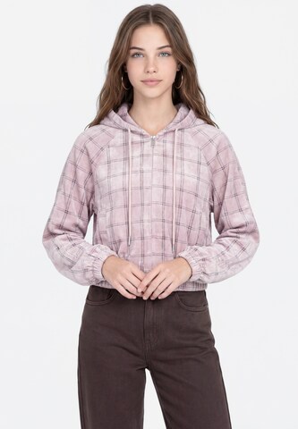MYMO Between-season jacket in Pink: front