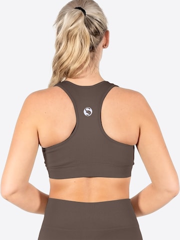 Bustier Soutien-gorge de sport Stark Soul en marron