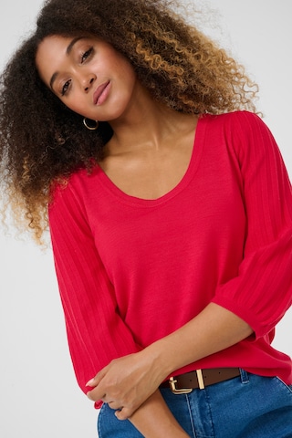 Cream Pullover 'CRVillea' in Rot