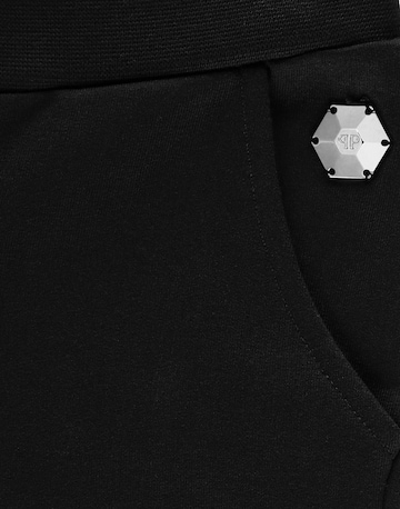 Philipp Plein Tapered Hose 'Iconic' in Schwarz