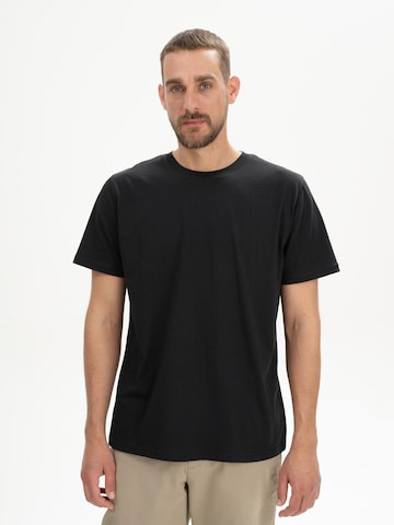 T-Shirt 'SADHIL' MELA en noir : devant