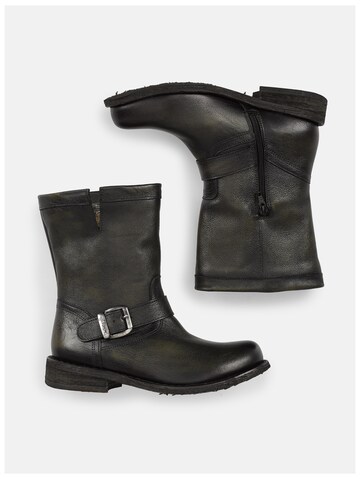 Felmini Wide Fit Ankle Boots in Brown
