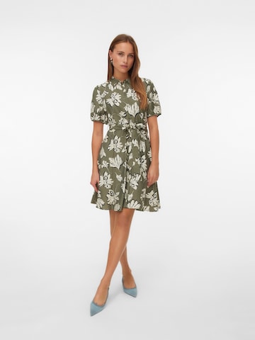 VERO MODA Shirt dress in Green