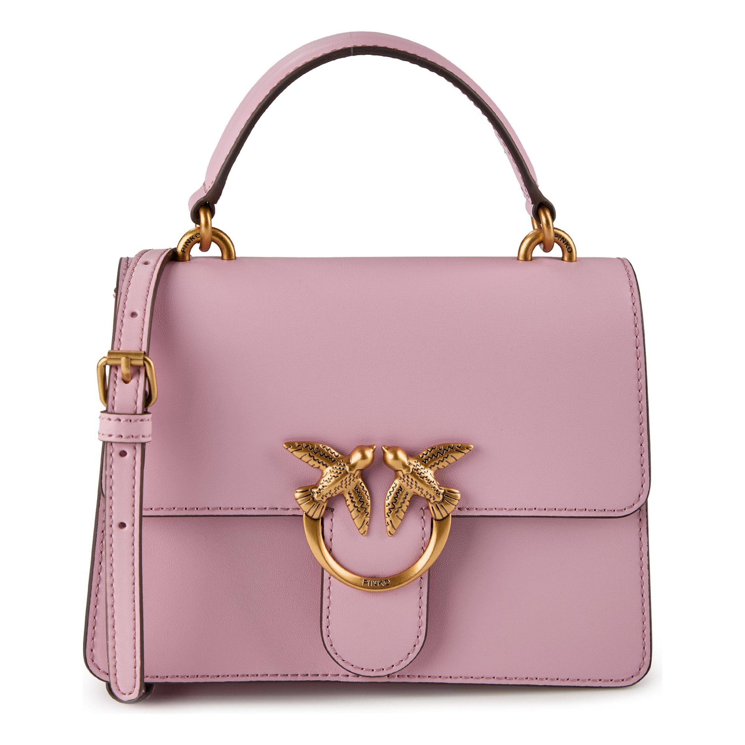 PINKO Handbag 'Love' in Purple: front