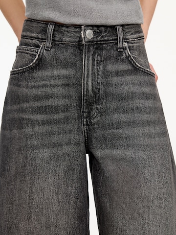 Baggy Jeans de la Pull&Bear pe gri