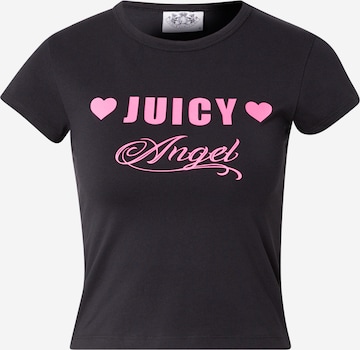 juoda Juicy Couture Marškinėliai: priekis