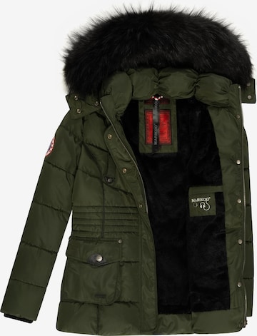 MARIKOO Winter jacket 'Vanilla' in Green