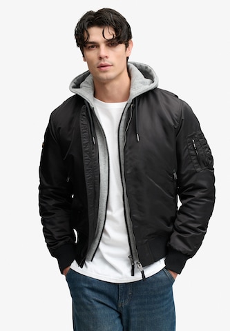 Veste mi-saison 'MA1' Superdry & Co en noir