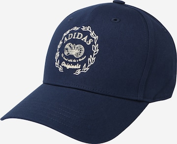 Casquette 'Hack The Archive' ADIDAS ORIGINALS en bleu : devant