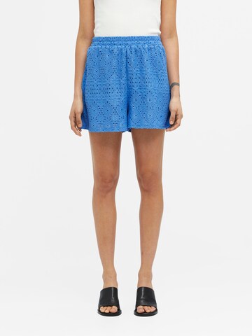 OBJECT Regular Shorts 'Feodora' in Blau: Vorderseite