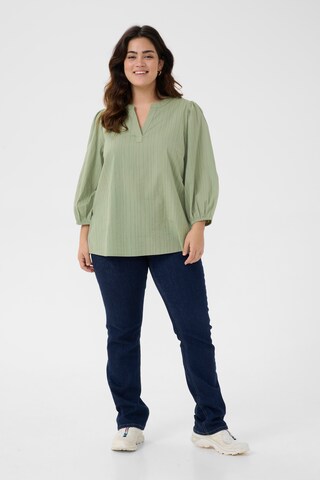 KAFFE CURVE - Blusa 'KCJolisa' em verde
