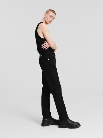 KARL LAGERFELD JEANS Slimfit Kavbojke ' ' | črna barva