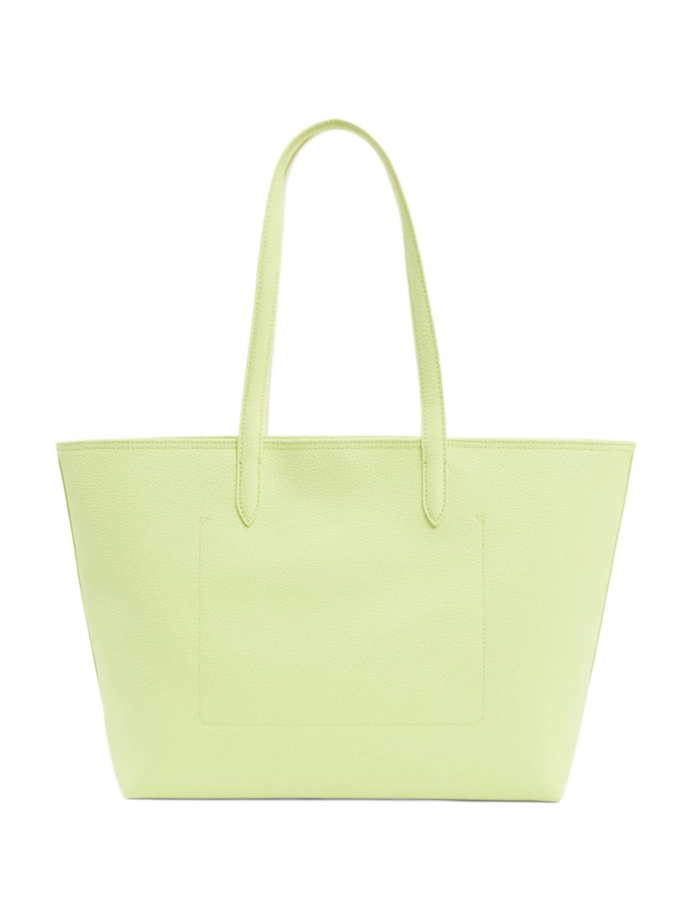 LACOSTE Torba shopper 'Lacoste Sac cabas zippé Anna Sencha Poudre' w kolorze zielony