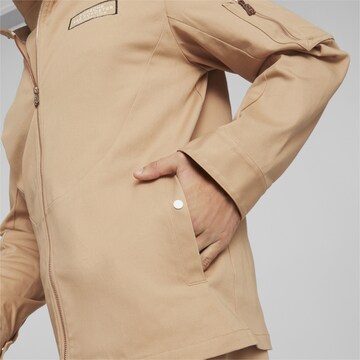 PUMA Athletic Jacket 'Porsche Legacy' in Beige