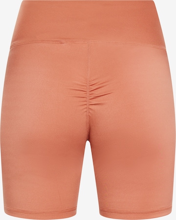 myMo ATHLSR Skinny Workout Pants in Orange
