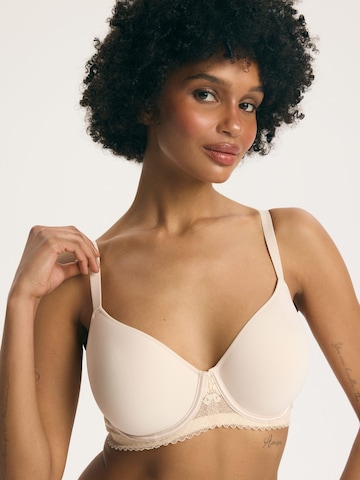 Classico Reggiseno 'Virginia' di ESOTIQ in beige: frontale