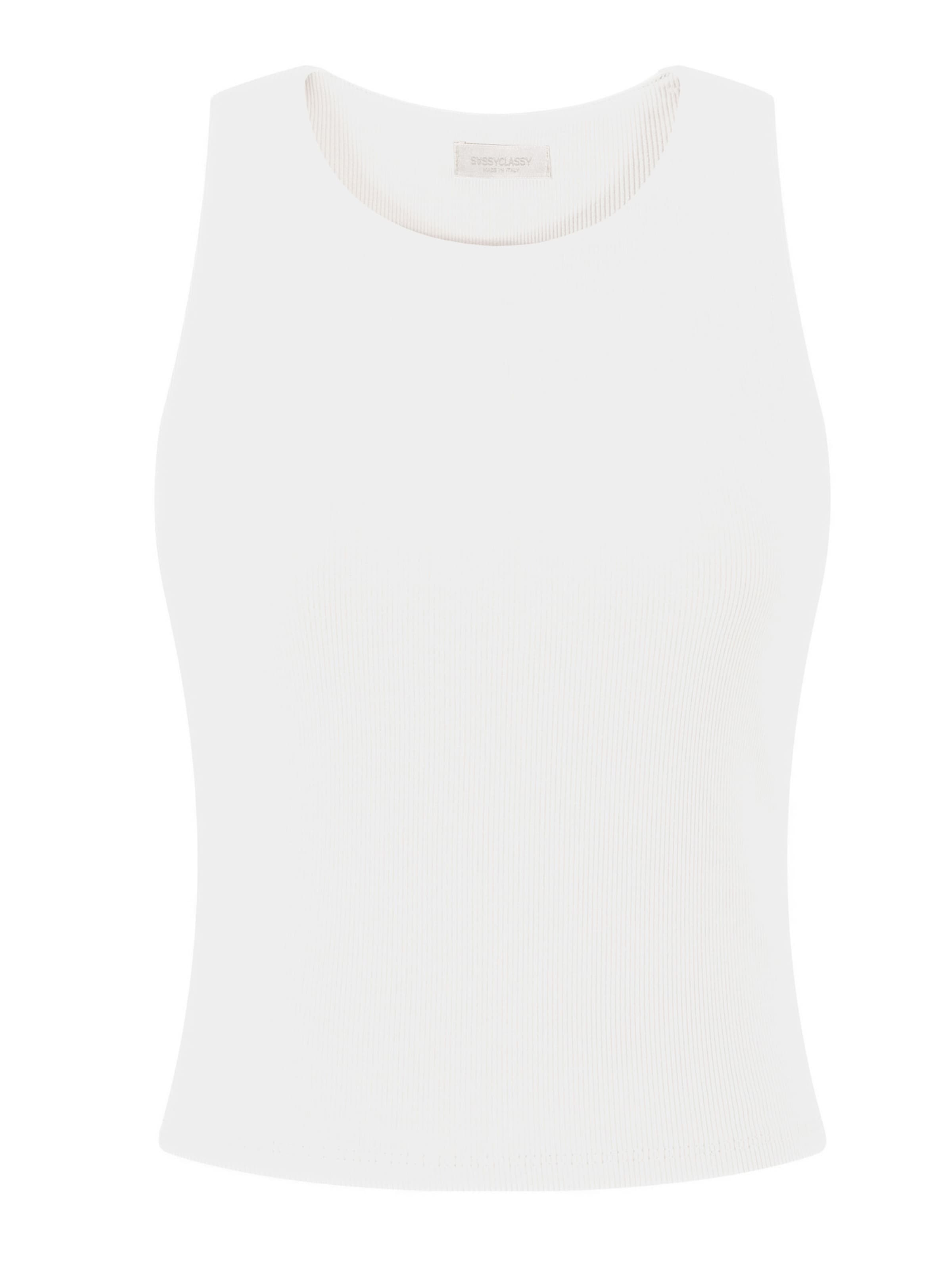 SASSYCLASSY Top‌‌‌‌‌ in Weiß: Vorderseite