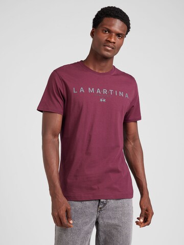 La Martina Shirt in Red: front